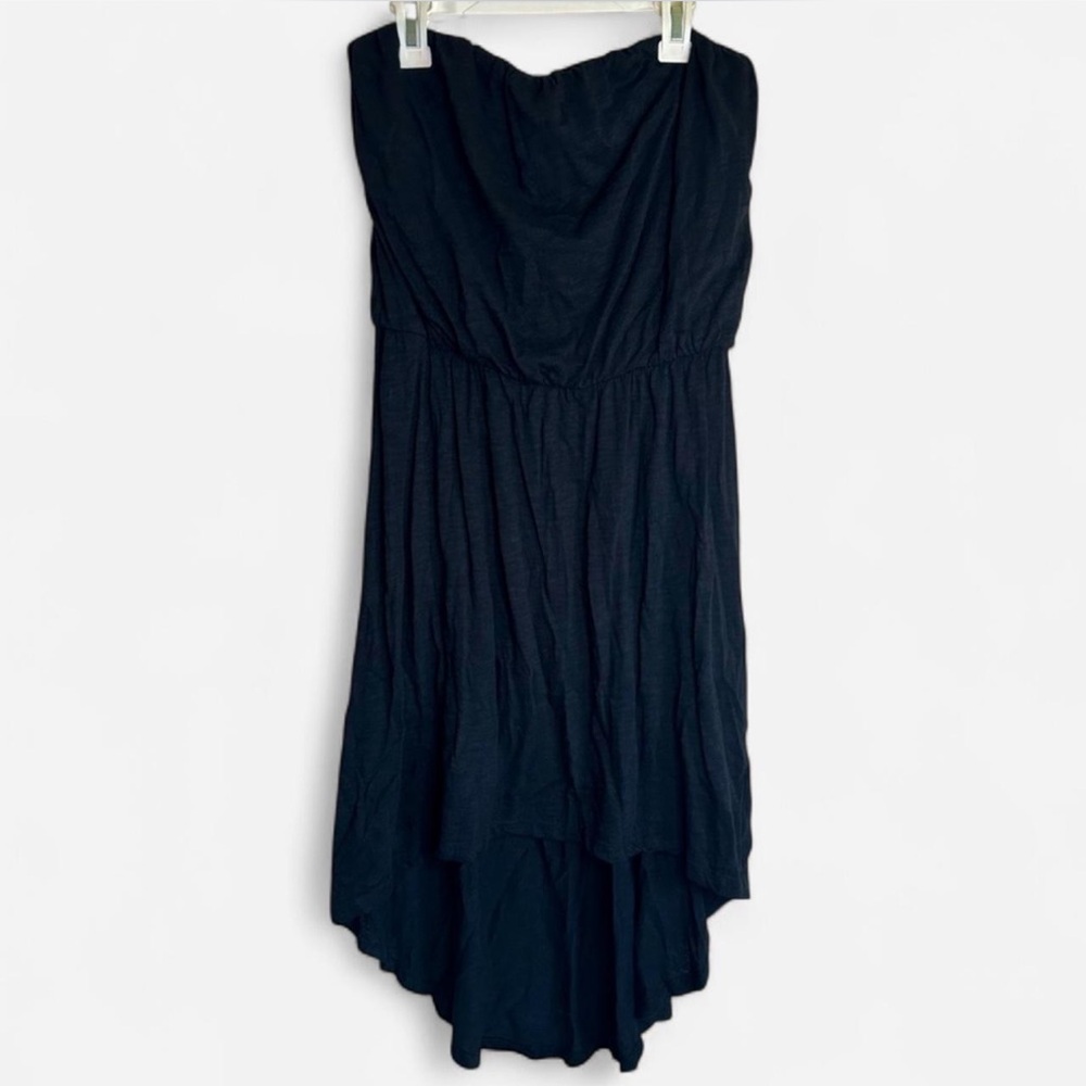 Express Strapless Black High Low Dress Size Medium